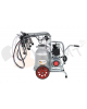 EMT. Aparat de muls vaci 2 posturi cu bidon din aluminiu 40 litrii EMT 2+1A40